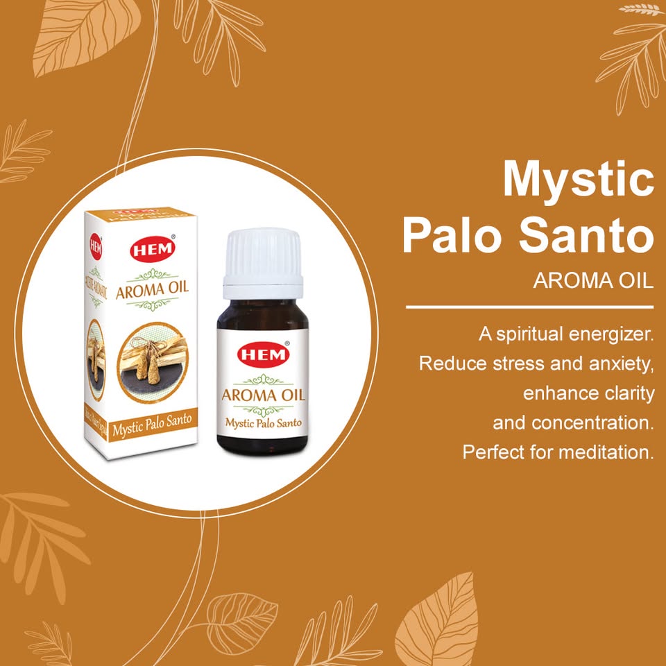 HEM Mystic Palo Santo Aroma Oil (10 ml)