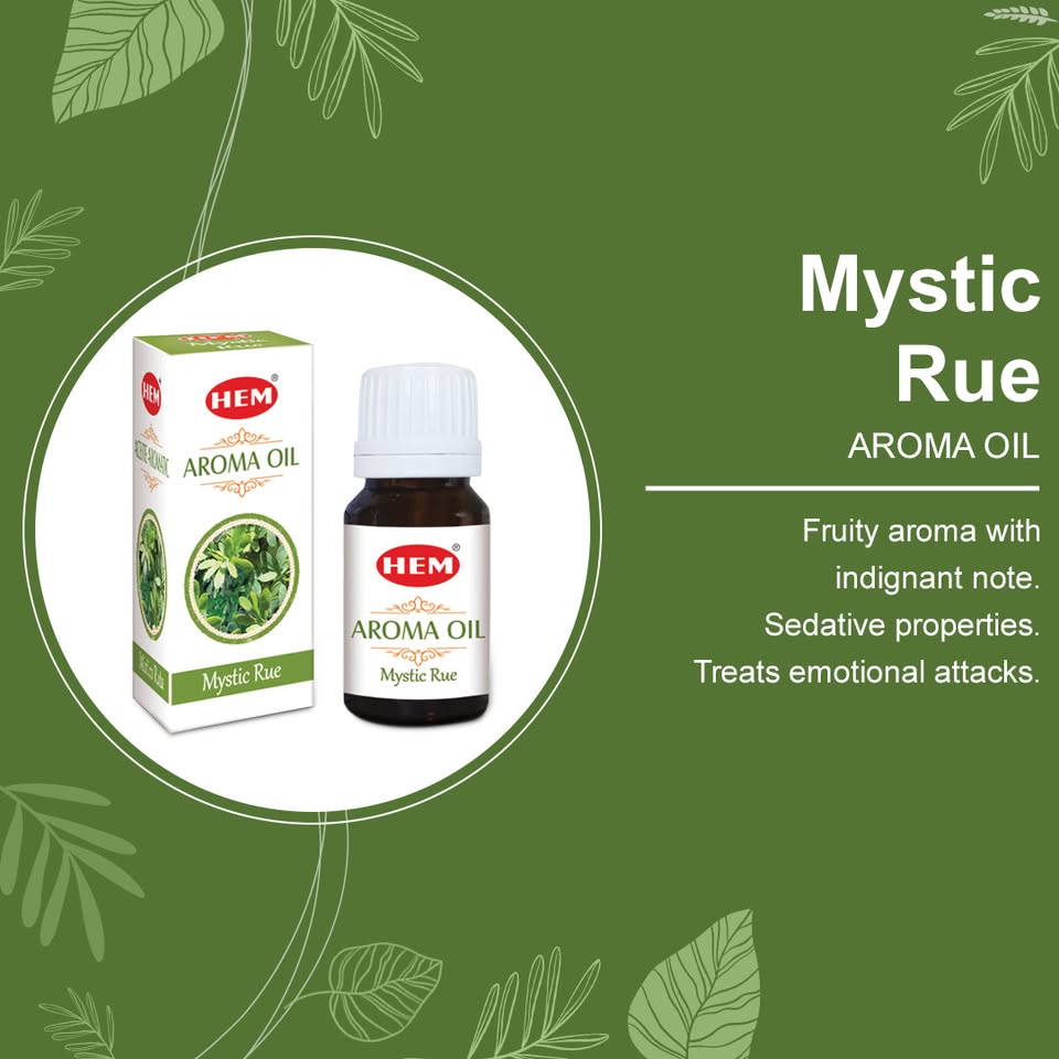 HEM Mystic Rue Aroma Oil (10 ml)