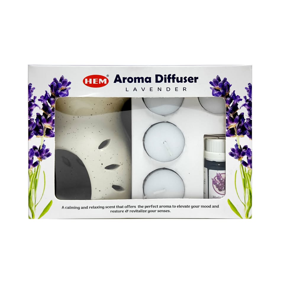 HEM Lavender Aroma Diffuser Gift Set