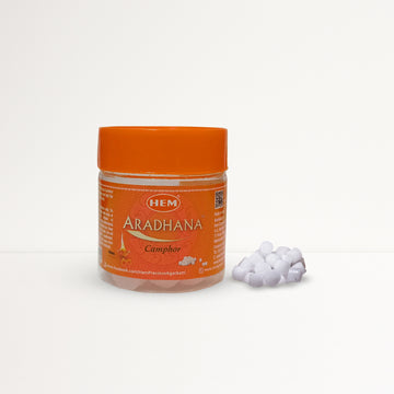 HEM Aradhana Camphor - Pack of 2 (50g Each)
