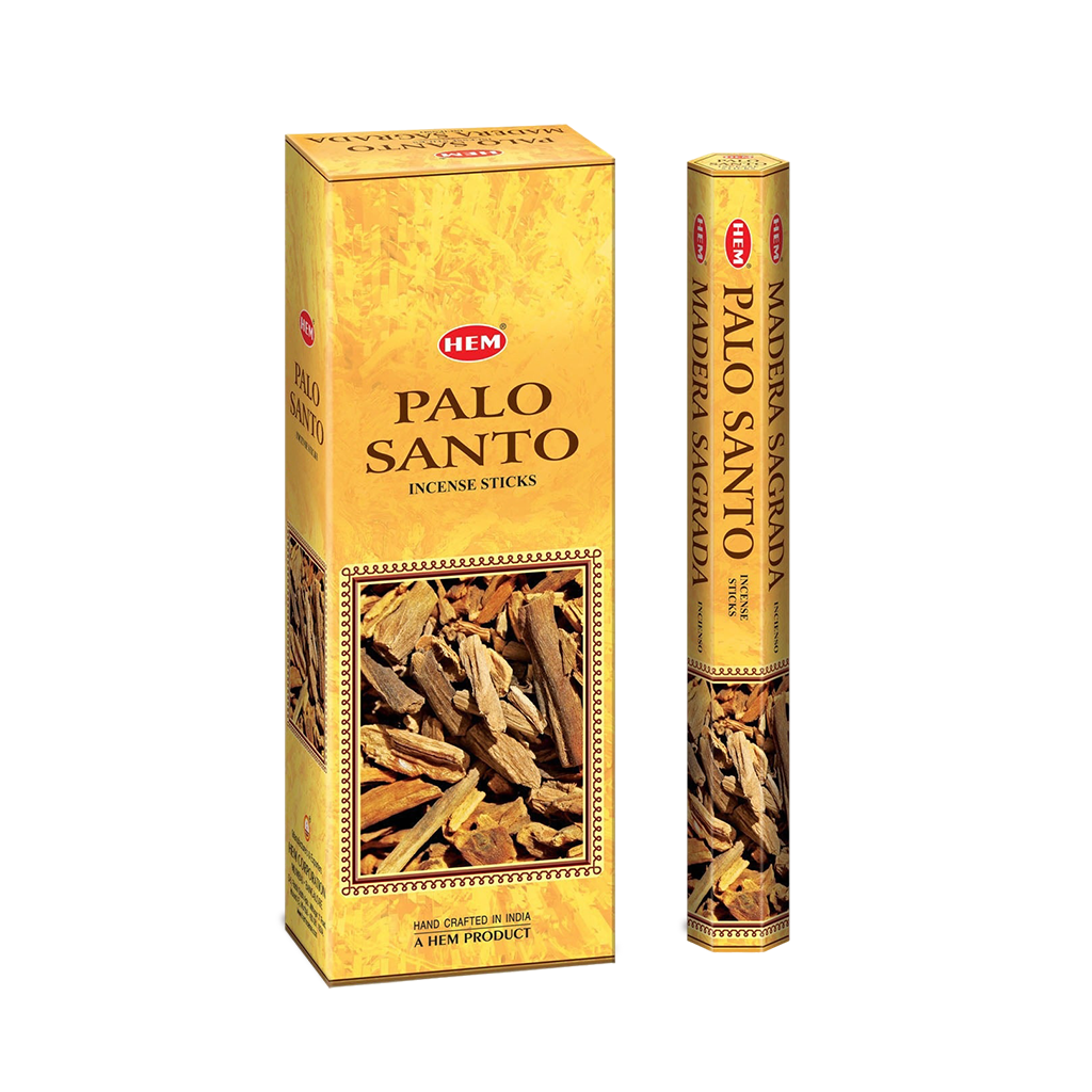HEM Palo Santo Incense Sticks - Pack of 6 (20 Sticks Each)