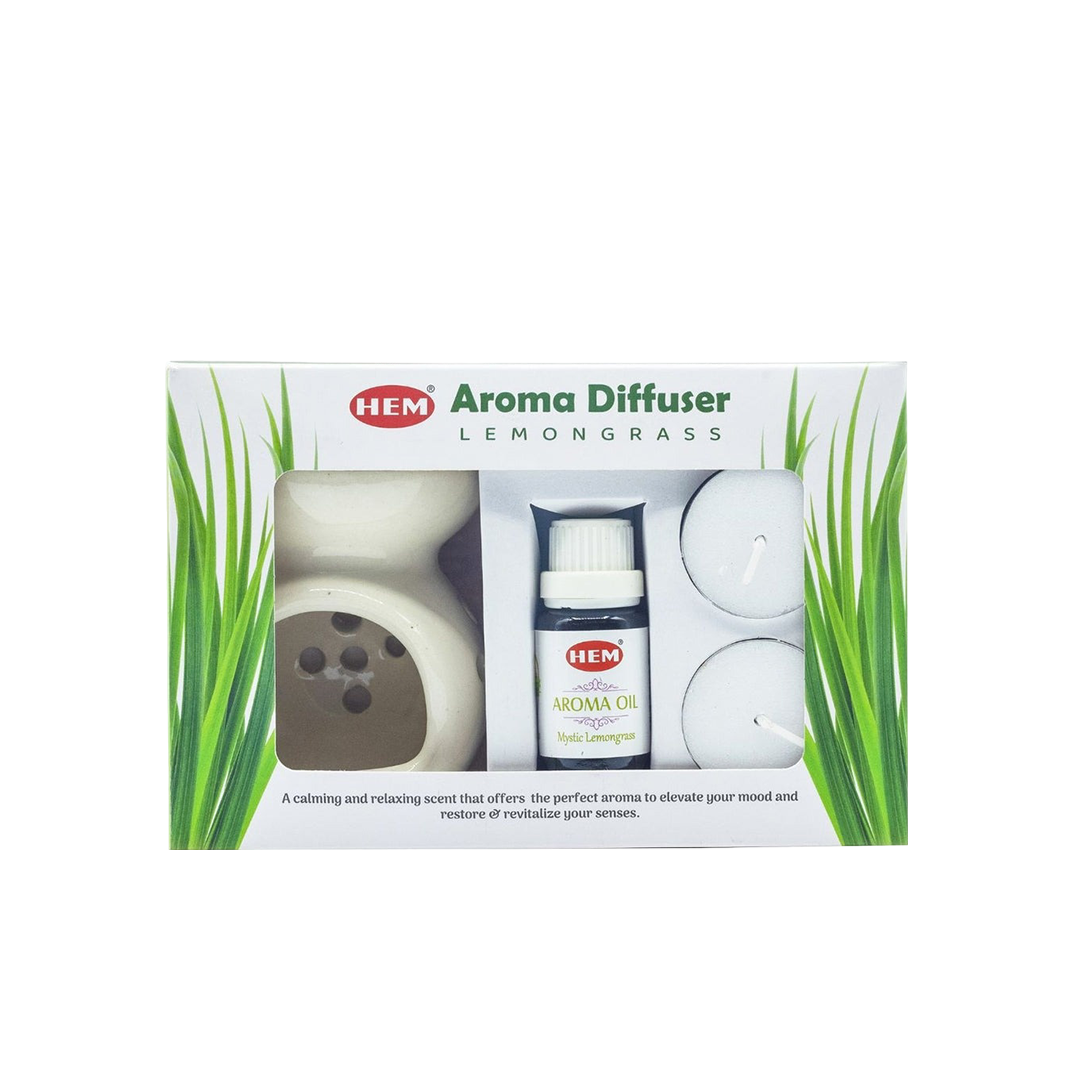 HEM Lemongrass Aroma Diffuser Gift Set