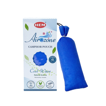 HEM Cool Wave Camphor Pouch Pack of 2 (60g Each)