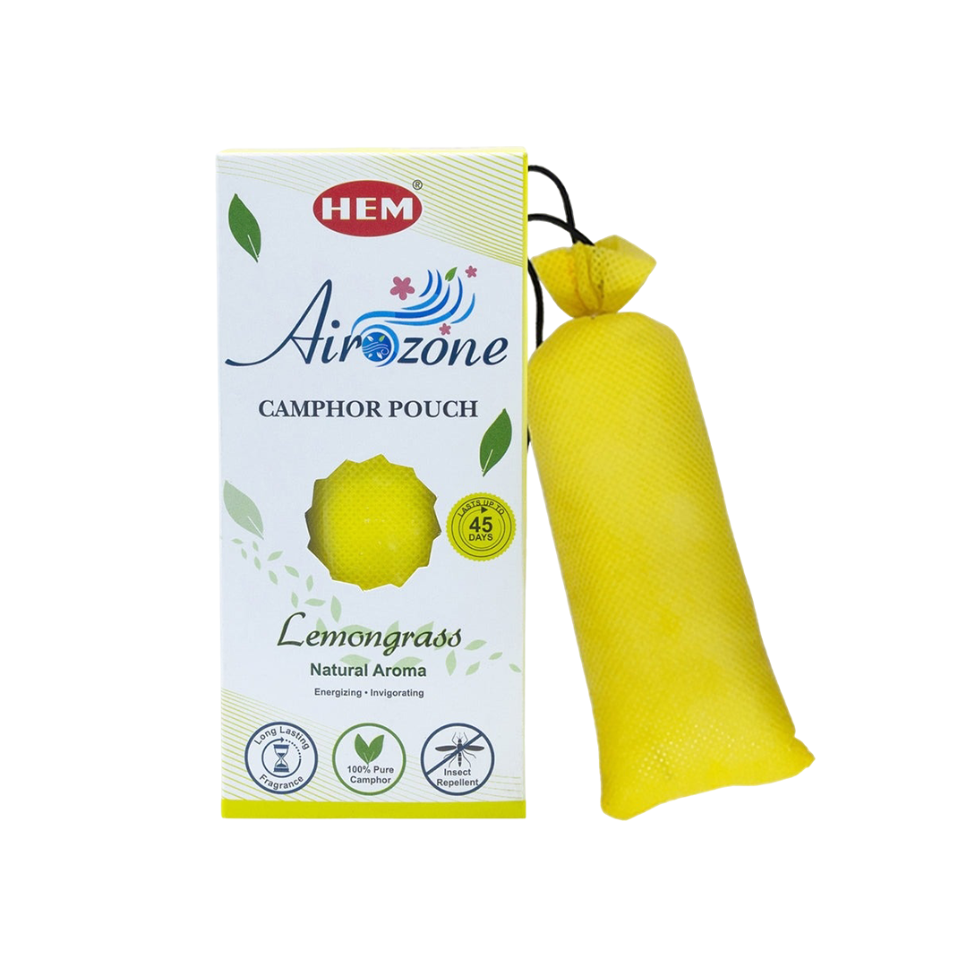 HEM Lemongrass Camphor Pouch Pack of 2 (60g Each)