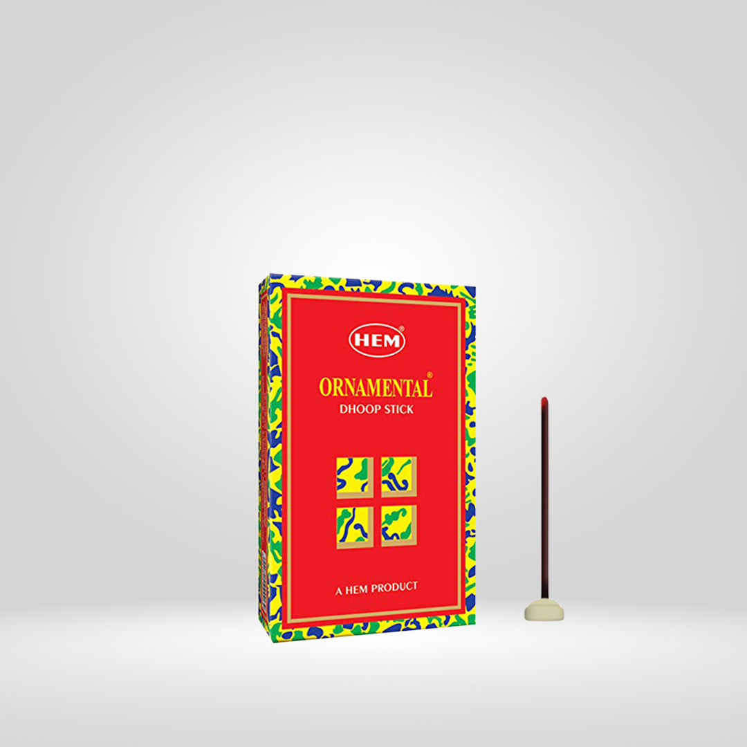 HEM Ornamental Dhoop Sticks - Pack of 4 (90g Each)