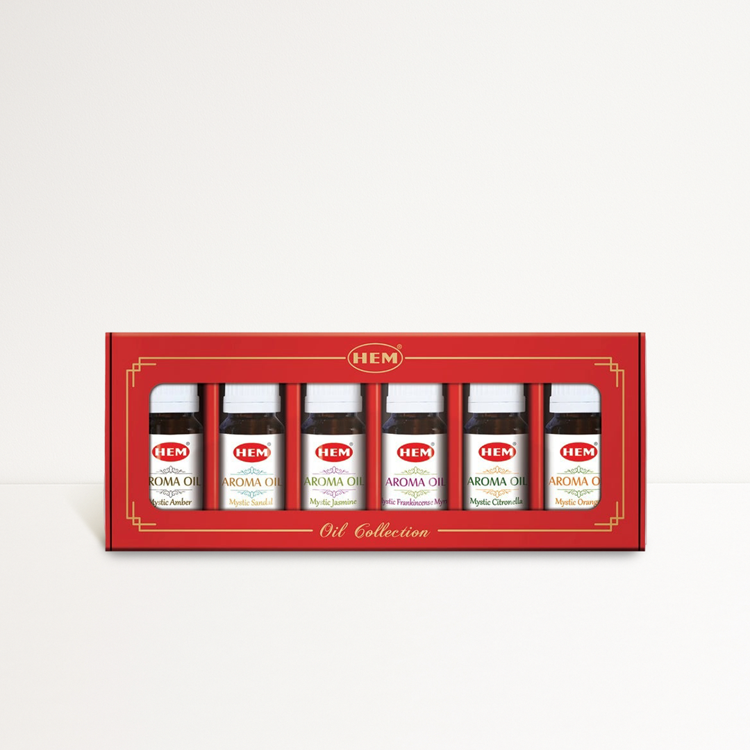 HEM Mystic Aroma Oils - Pack of 6 (10 ml Each)