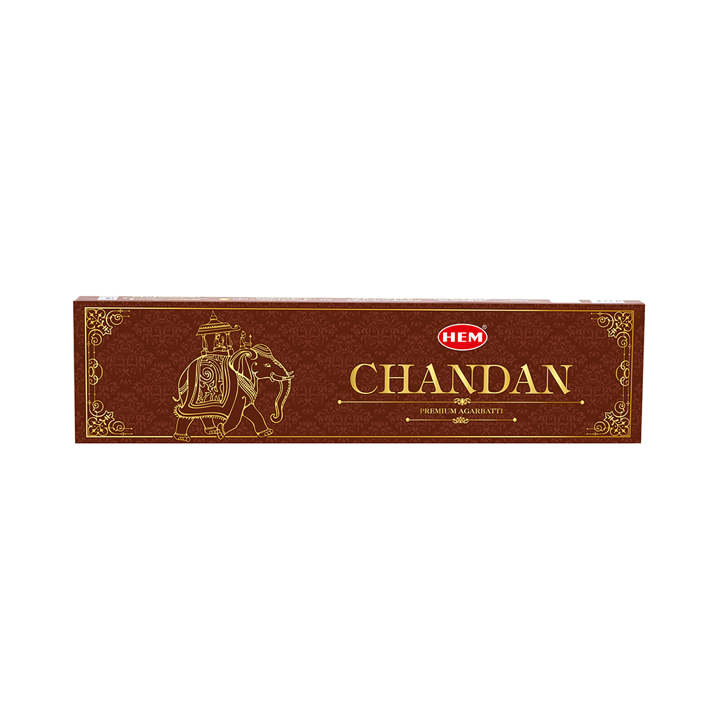 HEM Chandan Premium Masala Agarbatti (10 Sticks in a box)