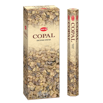 HEM Copal Incense Sticks - Pack of 6 (20 Sticks Each)