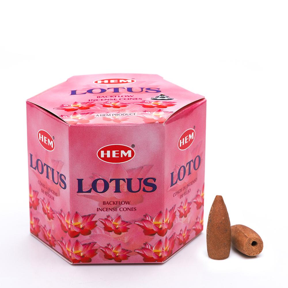 Lotus Backflow Incense Cones (6620727017629)