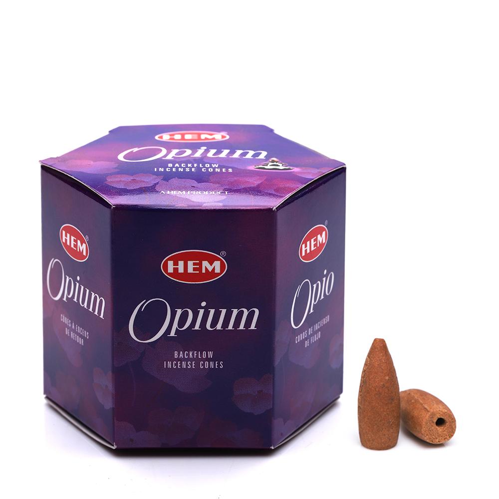 Opium Backflow Incense Cones | HEM Fragrances