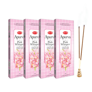 HEM Apurva Charcoal-Free Incense Stick (90g Each)