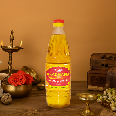 HEM Aradhana Til Pooja Oil 900 ml