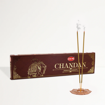 HEM Chandan Premium Masala Agarbatti (10 Sticks in a box)