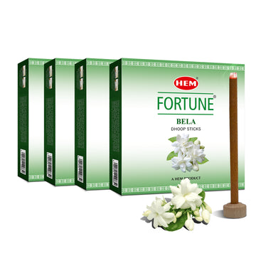 HEM Fortune Dhoop Sticks (Pack of 4)