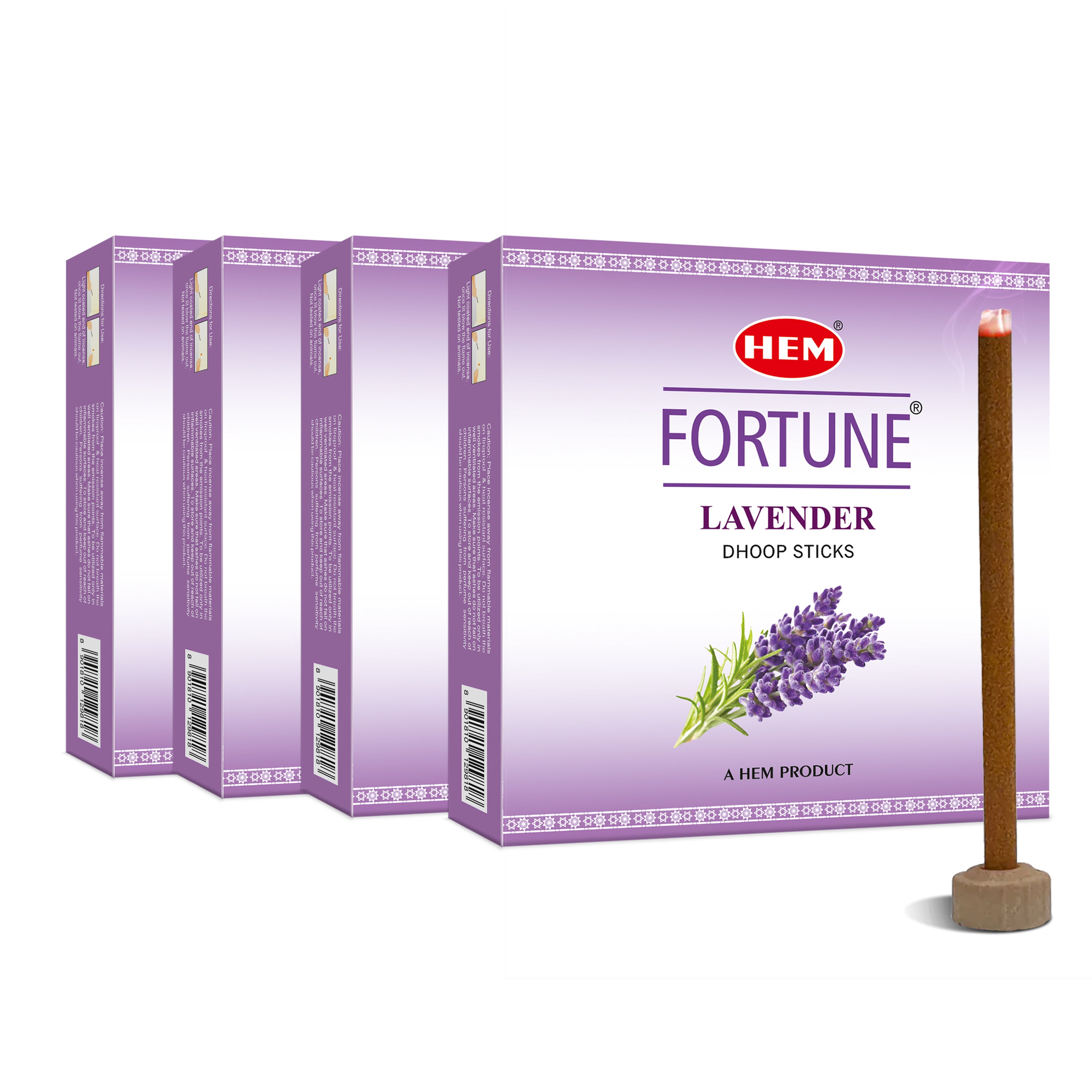 HEM Fortune Dhoop Sticks (Pack of 4)