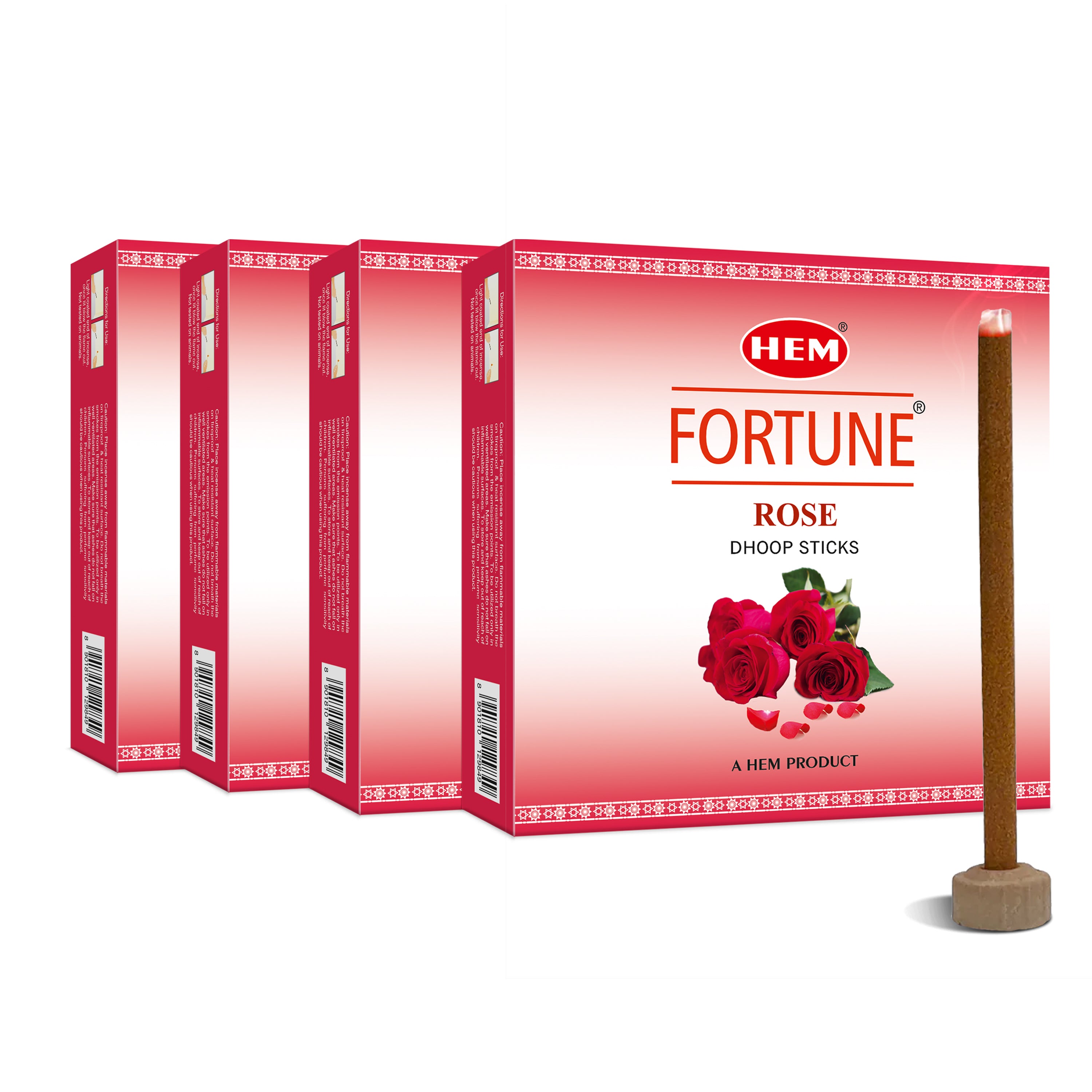 HEM Fortune Dhoop Sticks (Pack of 4)