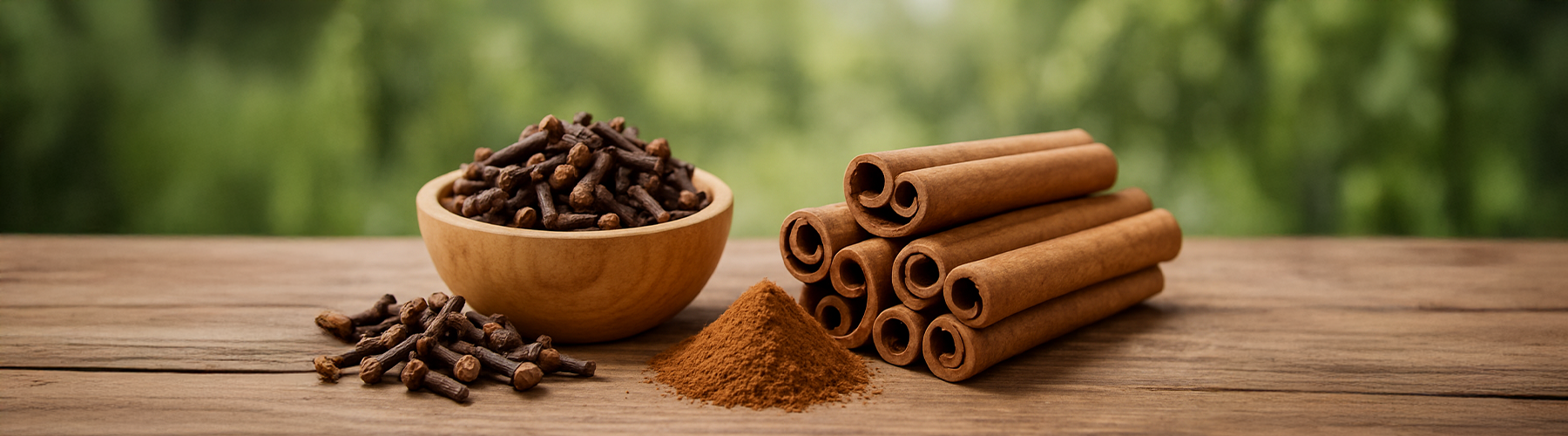 Warm. Spicy. Cinnamon.