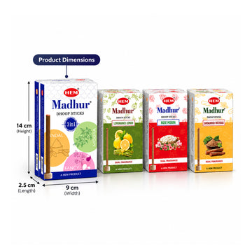 Hem Madhur Dhoop Sticks Combo