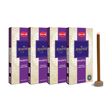 HEM Imperial Premium Dhoop Sticks - Pack of 4