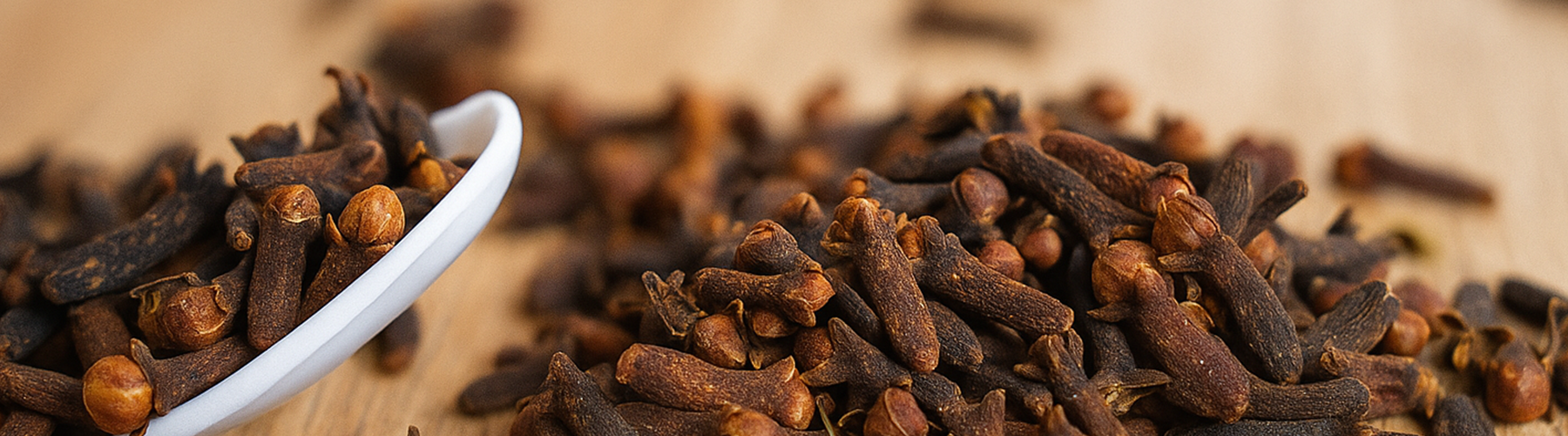 Spiced. Comforting. Clove.