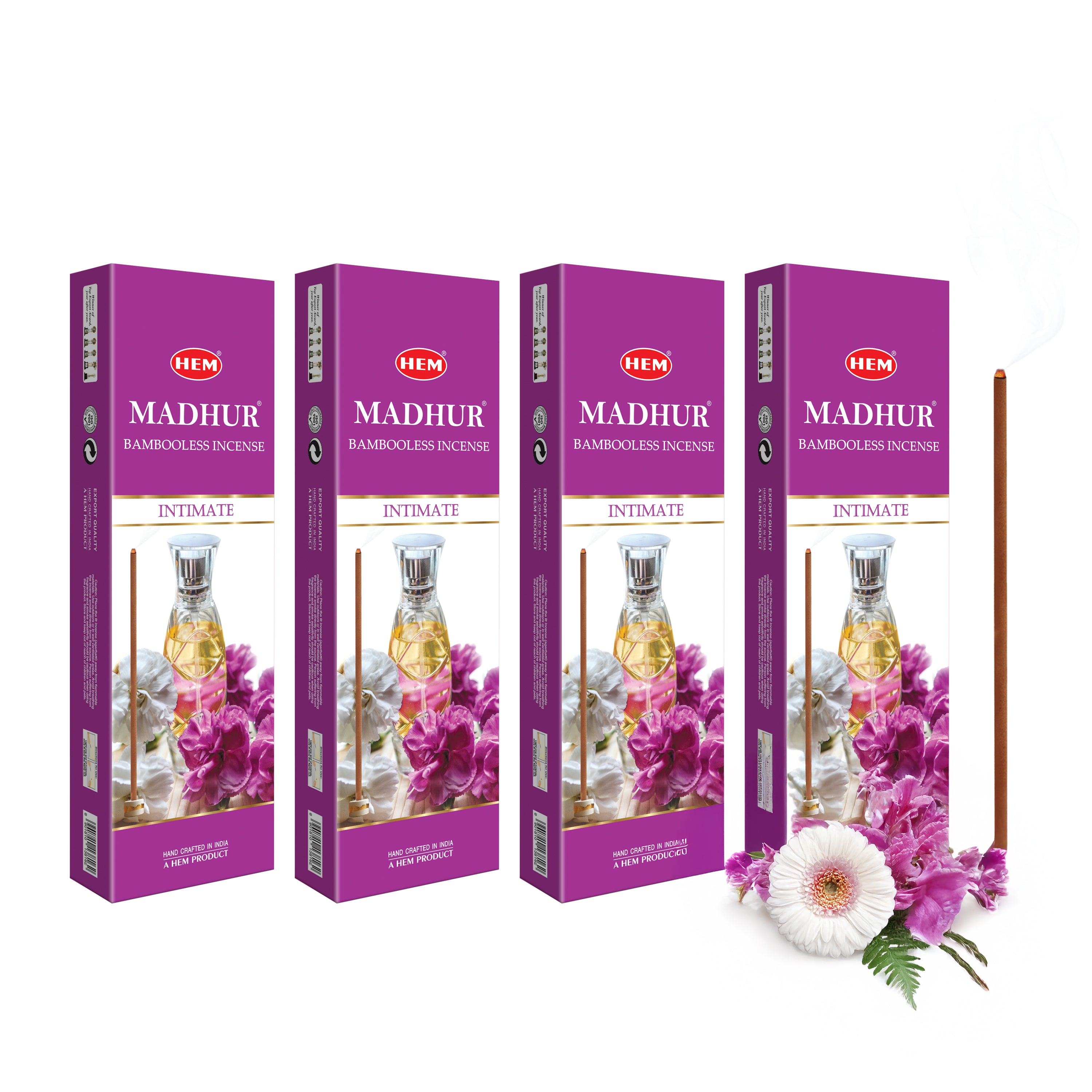 HEM Madhur Intimate Bambooless Incense Stick (90g Each)