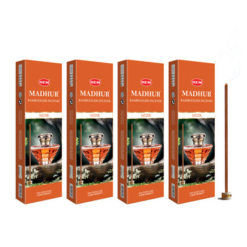 HEM Madhur Musk Bambooless Incense Stick (90g Each)