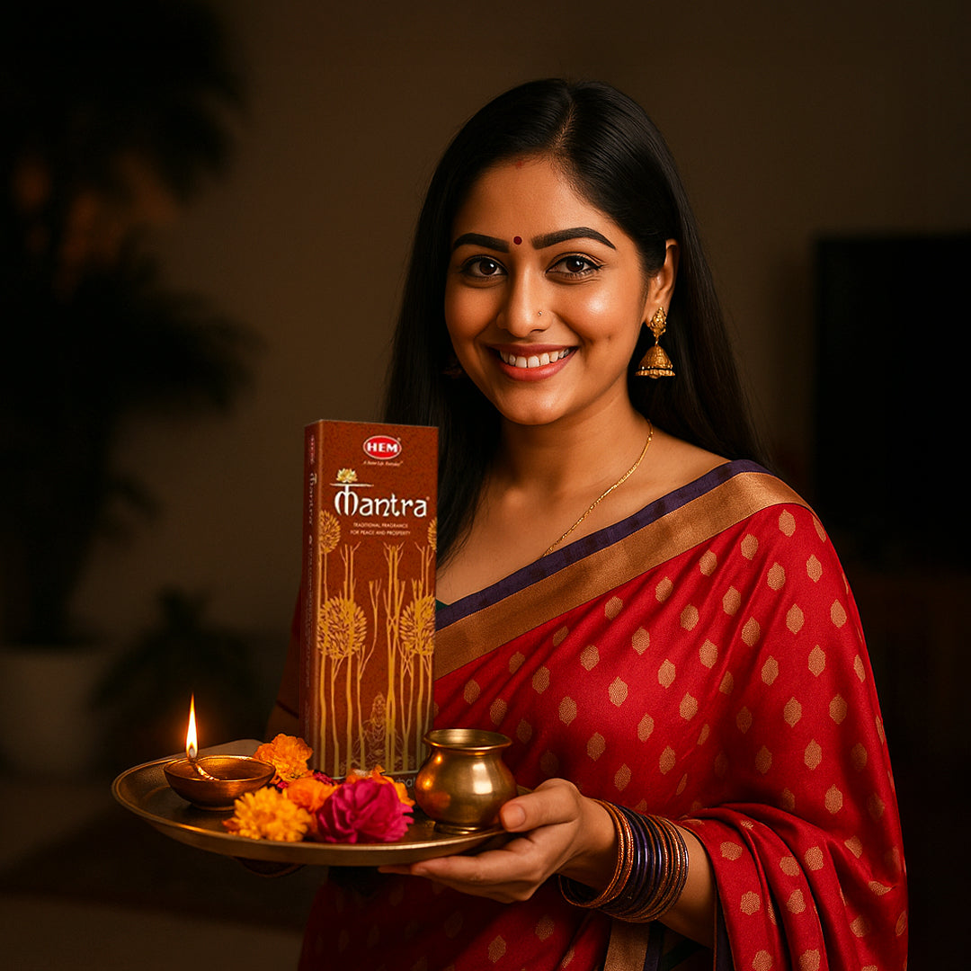 HEM Mantra Masala Incense Sticks (250g)