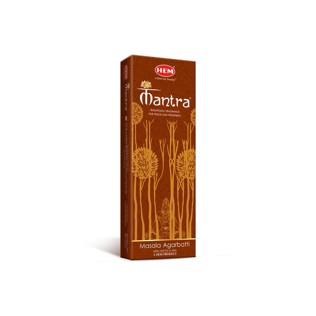HEM Agarbatti Combo Pack of 3 Fragrance [Roseline 70 g + Chandan 100 g + Mantra Masala 50 g]