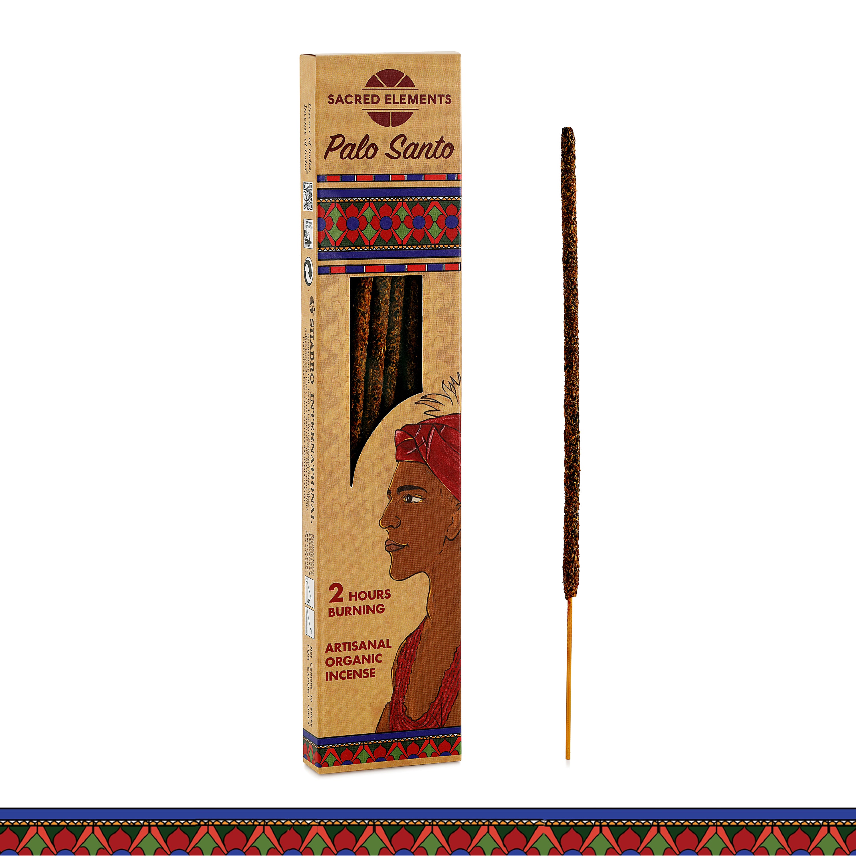 Sacred Elements Palo Santo Organic Incense Sticks (Pack of 3)
