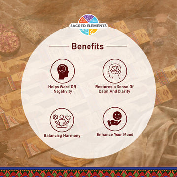 Sacred Elements Palo Santo Organic Incense Sticks (Pack of 3)