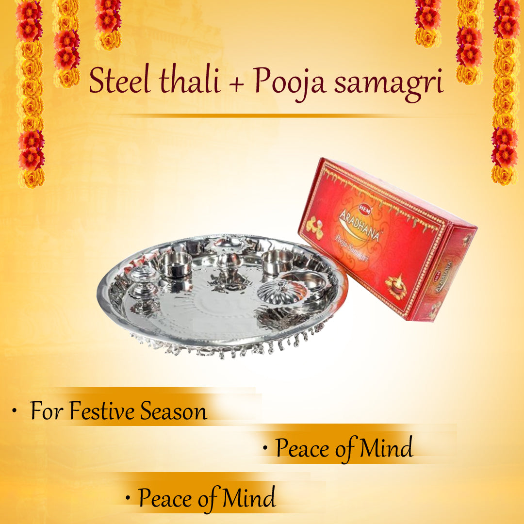 Pooja samagri Pooja thali