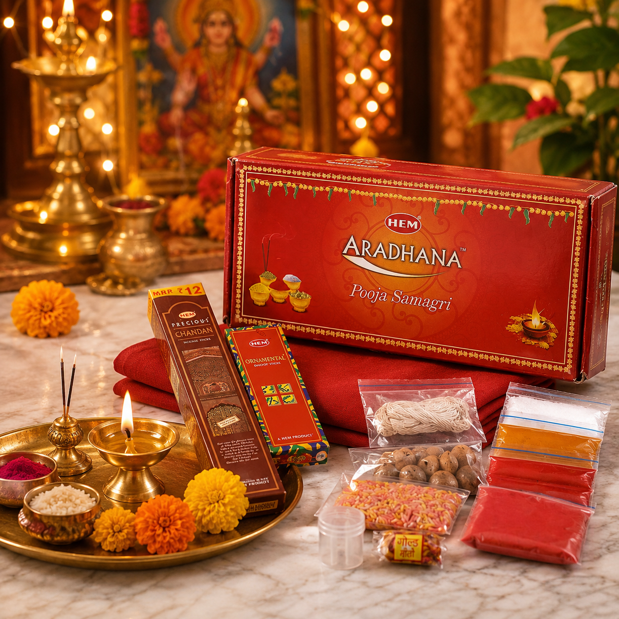 Aradhana Pooja Samagri