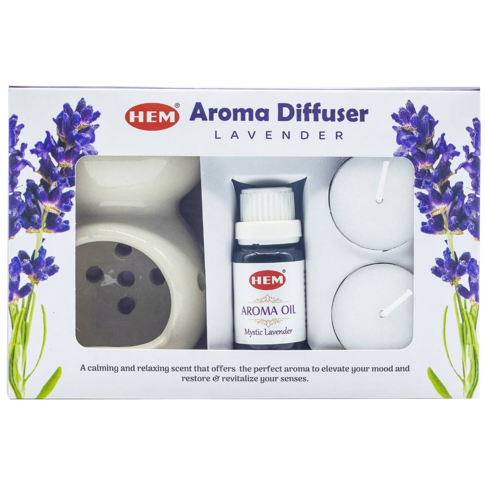 HEM Lavender Aroma Diffuser Gift Set