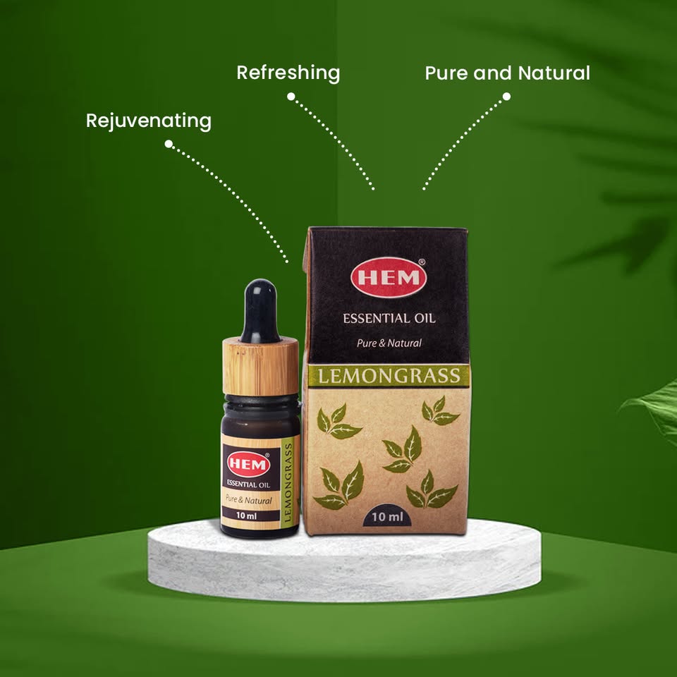 HEM Lemon Grass Essential Oil (10 ml)