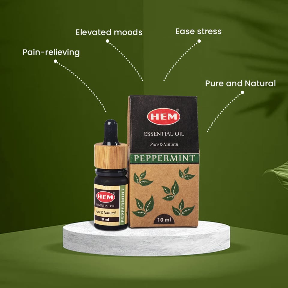 HEM Peppermint Essential Oil (10 ml)