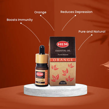 HEM Orange Essential Oil (10 ml)
