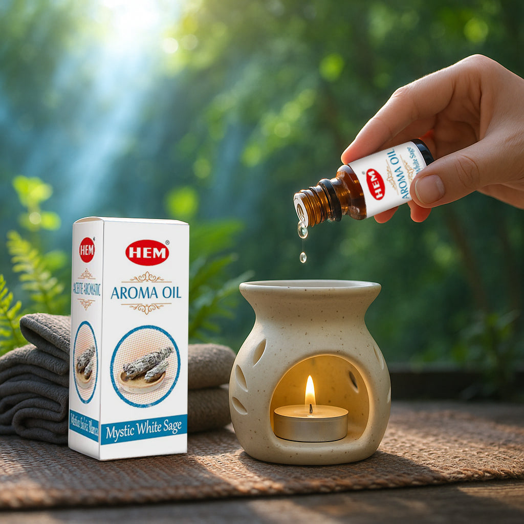 HEM Mystic White Sage Aroma Oil (10 ml)