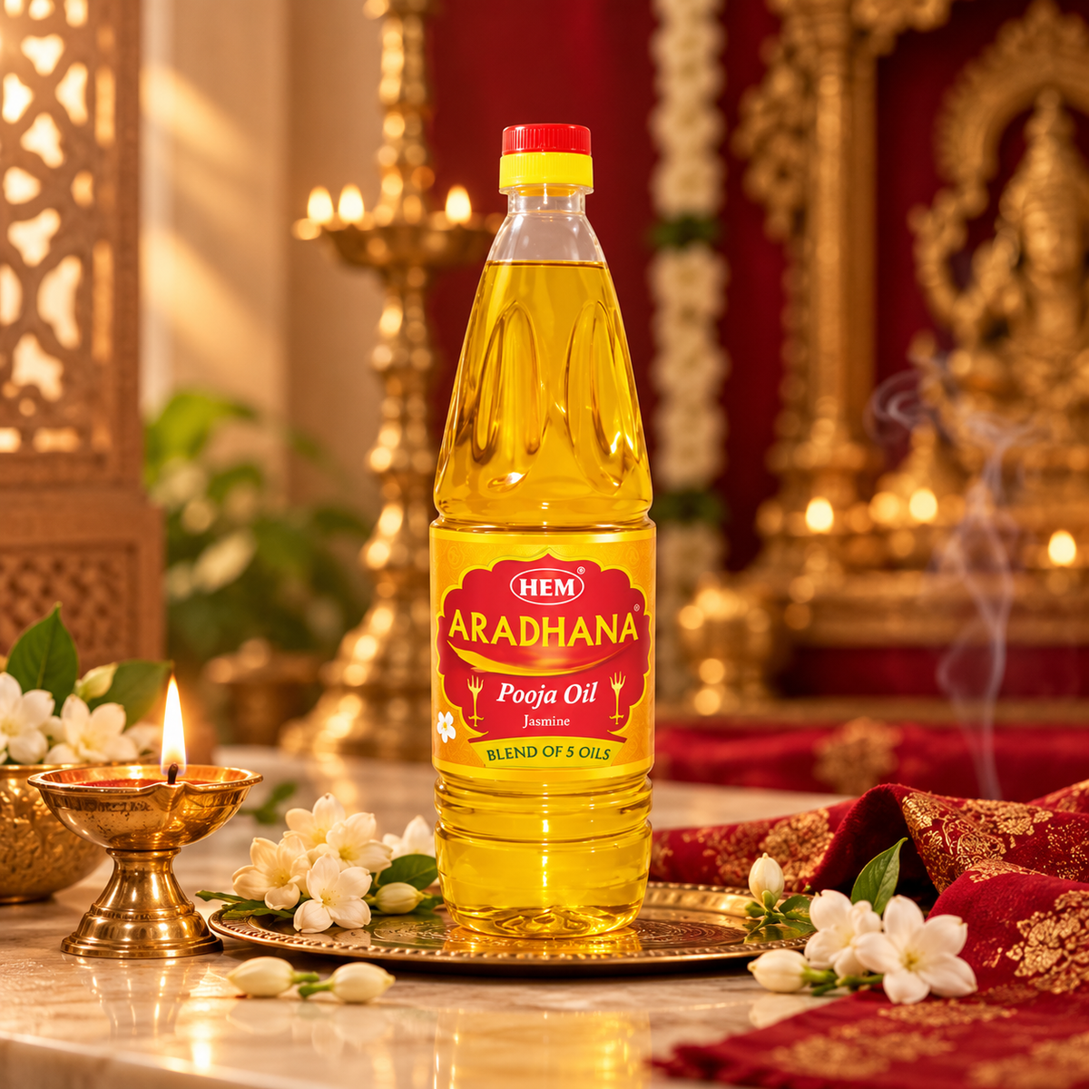 HEM Aradhana Til Pooja Oil 900 ml