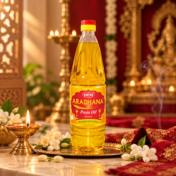 HEM Aradhana Til Pooja Oil 900 ml