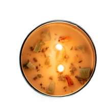 Load image into Gallery viewer, White Sage Smudge Candles Soy Wax Candles with Crystals
