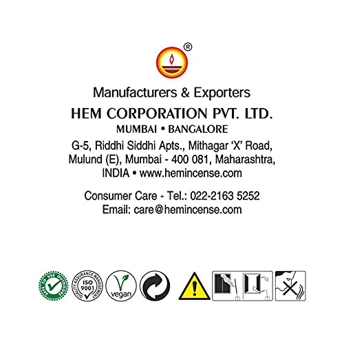 HEM Resin collection Incense Sticks combo pack of 6 (20 Sticks Each)