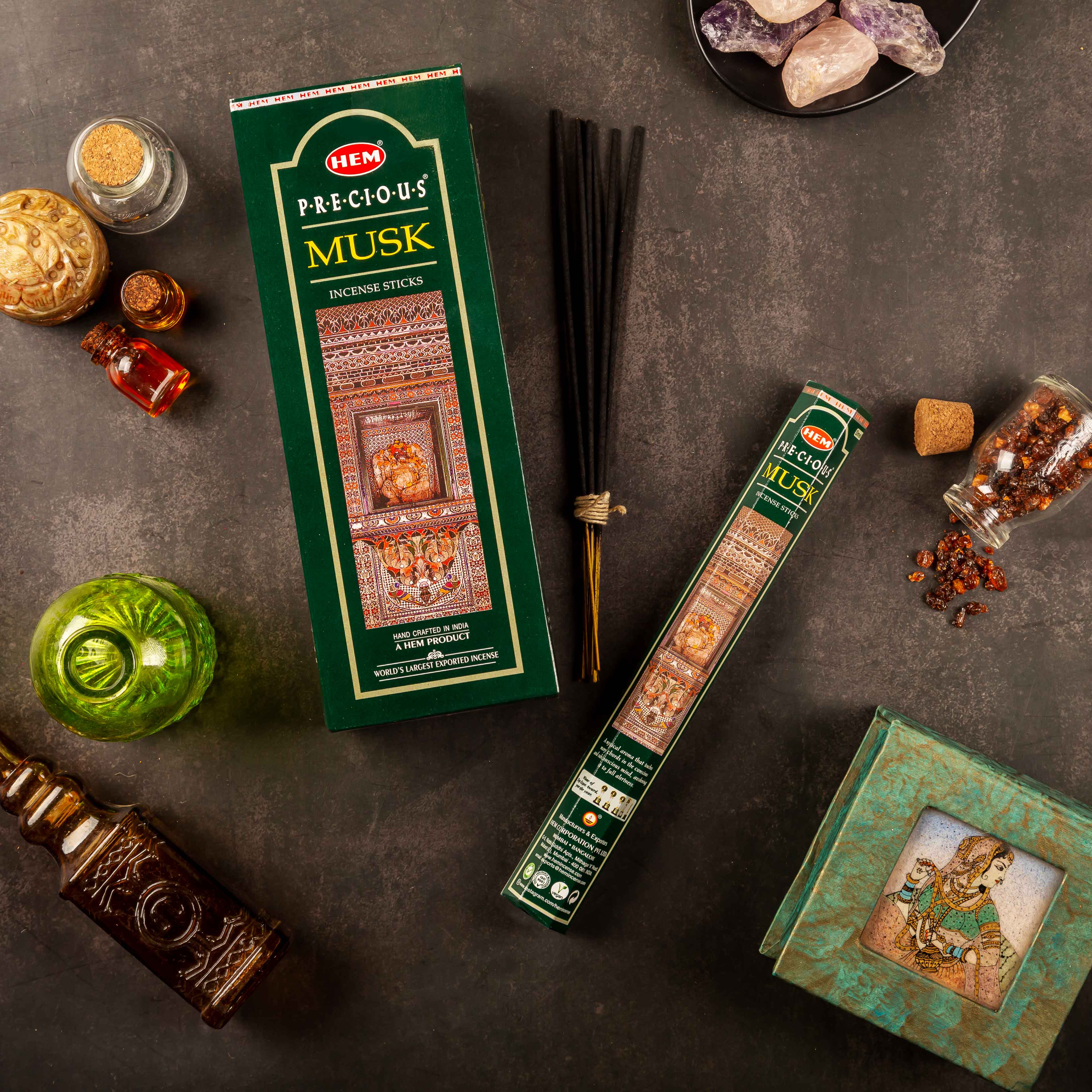 Hem Precious Musk Incense Cones Hem Precious Musk Incense Cones