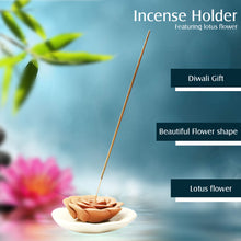 Load image into Gallery viewer, HEM Incense Holder Agarbatti Stand Featuring lotus flower