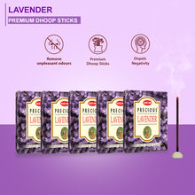 Load image into Gallery viewer, HEM Precious Lavender Dhoop Sticks - pack of 5 (60g Each)
