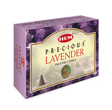 Load image into Gallery viewer, Precious Lavender Incense Cones - Pack of 12 (5800570290333)