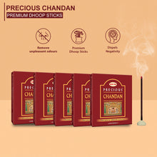 Load image into Gallery viewer, » HEM Precious Chandan Dhoop Sticks - Pack of 5 (60g Each) (100% off)

