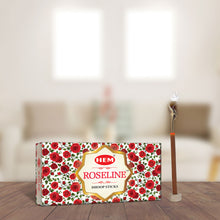Load image into Gallery viewer, Roseline Incense Dhoop Sticks - Pack of 12 (5430143418525)