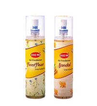 Load image into Gallery viewer, Forest Flower + Sandal Air Freshener - Pack of 2 (6593157628061)