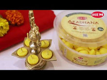 Load and play video in Gallery viewer, HEM Aradhana Pure Cow Ghee Diya (100 pieces per box)
