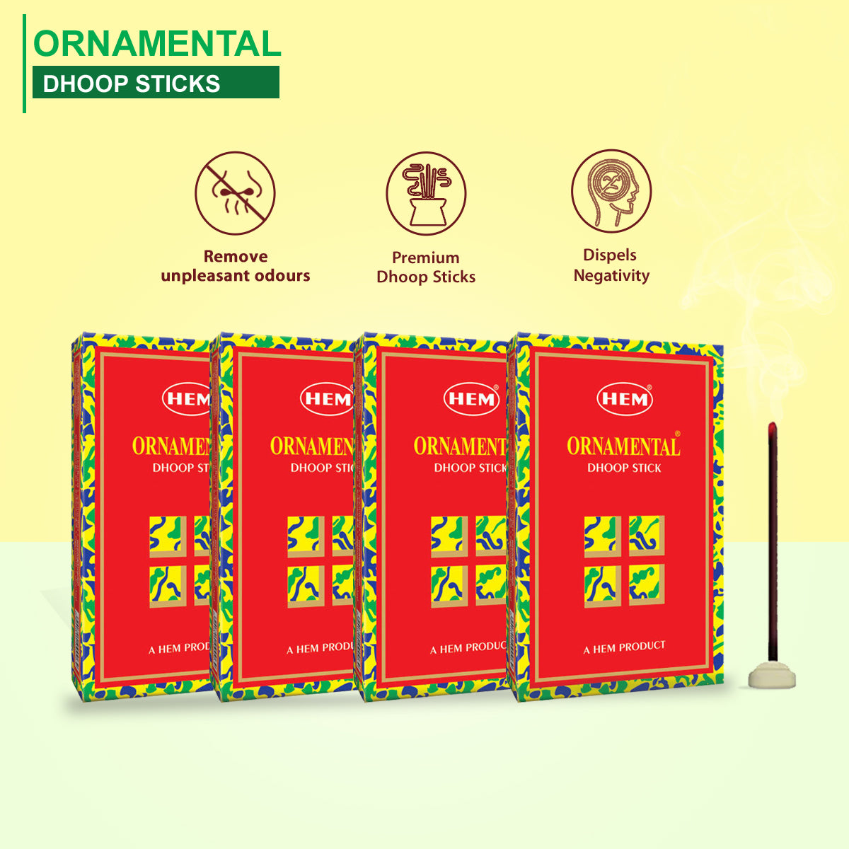 Buy Dhoop Sticks & Pooja Dhoop Batti Online | HEM Fragrances